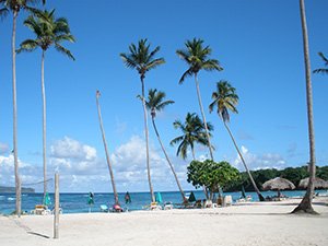 Beach Shore Excursion Samana Dominican Republic.